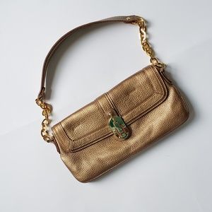 NEW🍒 ETIENNE AIGNER bronze leather purse